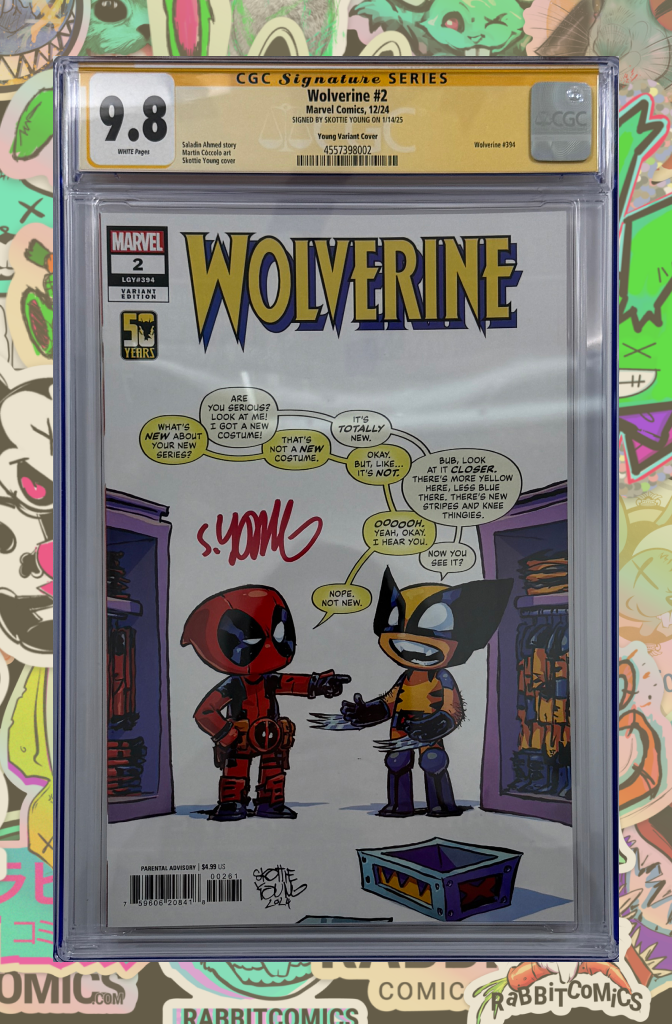 WOLVERINE #2 | SKOTTIE YOUNG VARIANT | CGC SS 9.8