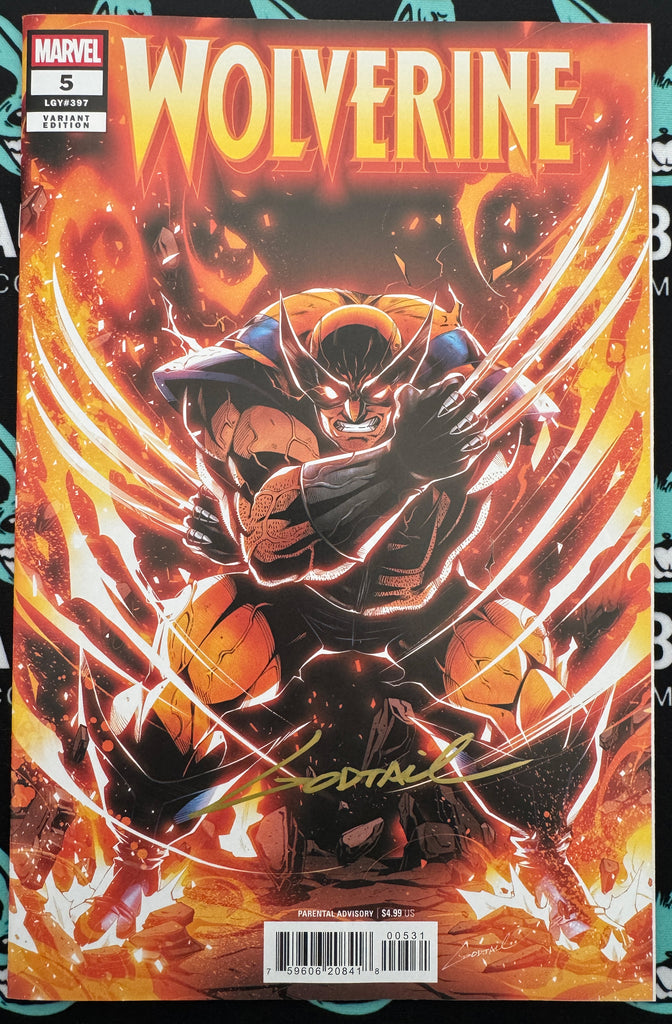 WOLVERINE #5 | GODTAIL VARIANT | SIGNED BY GODTAIL