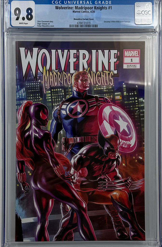 Wolverine Madripoor Knights #1 | FELIPE MASSAFRA VARIANT | CGC 9.8