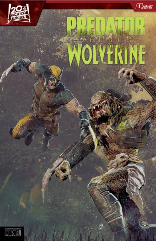Predator vs Wolverine #1 | Bjorn Barends Variant
