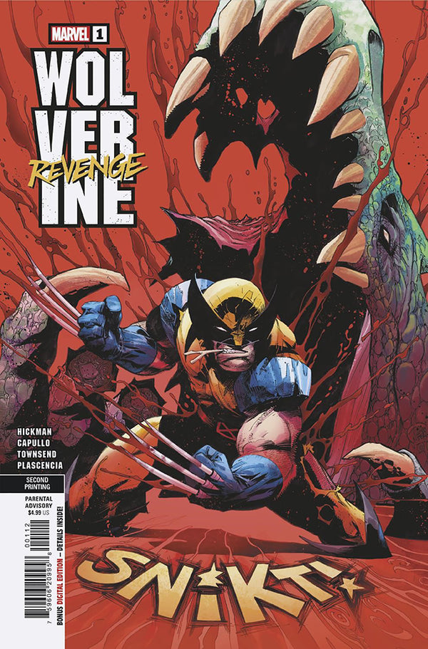 WOLVERINE: REVENGE #1 | ADAM KUBERT 2ND PRINTING VARIANT