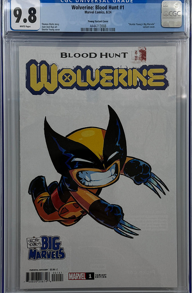 WOLVERINE: BLOOD HUNT #1 | SKOTTIE YOUNG'S BIG MARVEL VARIANT | CGC 9.8