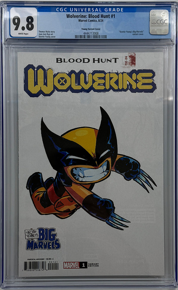 WOLVERINE: BLOOD HUNT #1 | SKOTTIE YOUNG'S BIG MARVEL VARIANT | CGC 9.8