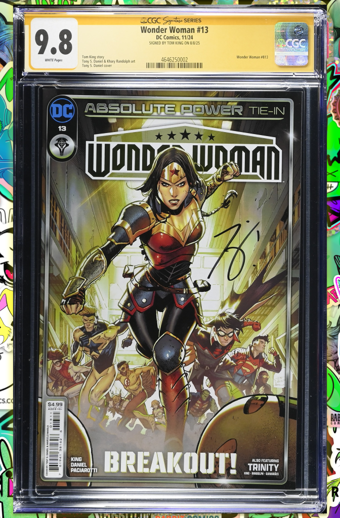 Wonder Woman #13 | Signed by Tom King | CGC SS 9.8