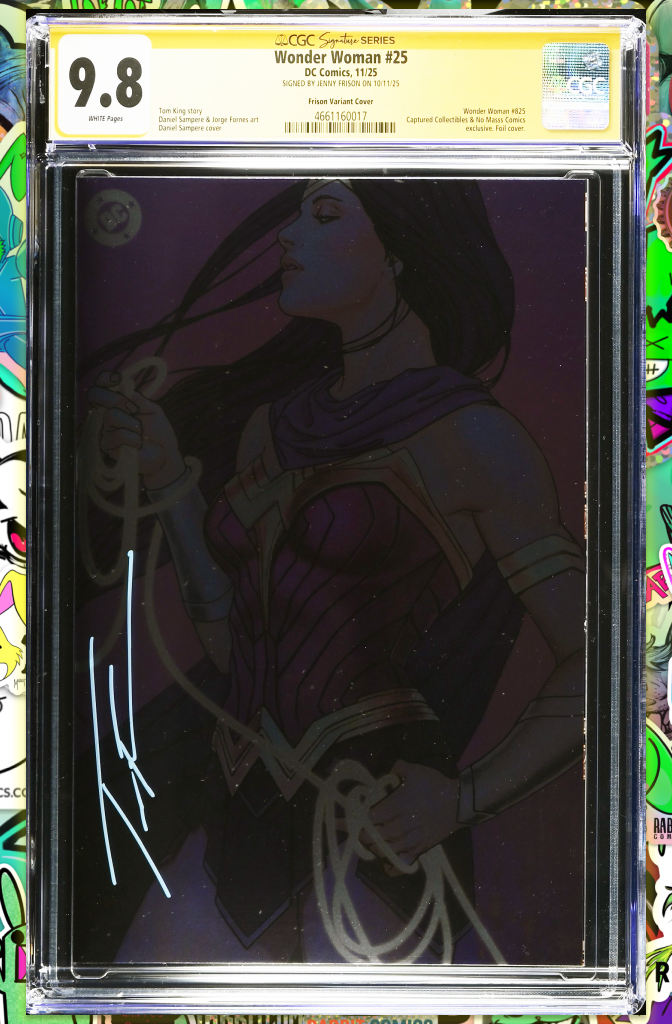 Wonder Woman 25 | Frison Foil Variant Cover | CGC SS 9.8