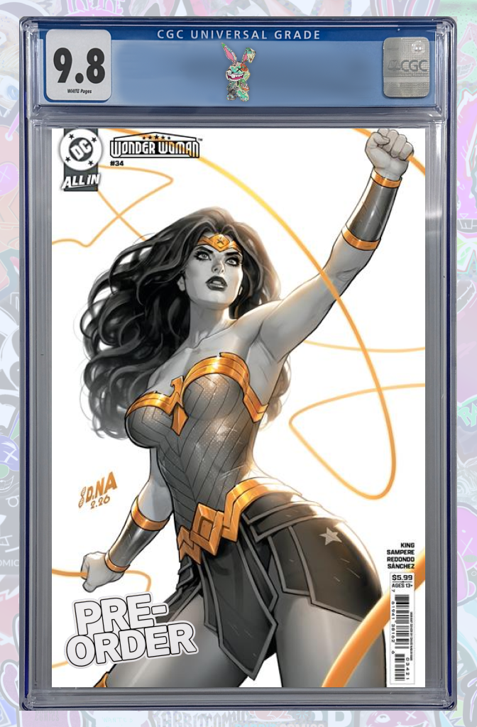 Wonder Woman #34 | David Nakayama Variant | CGC 9.8 | PREORDER