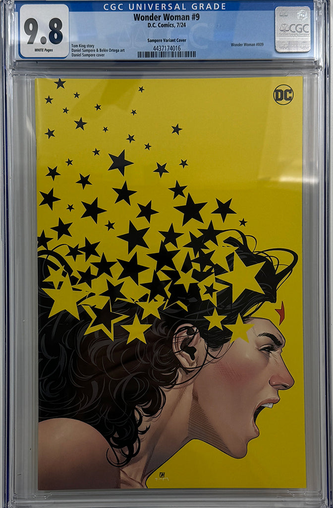 WONDER WOMAN #9 | CVR A DANIEL SAMPERE | CGC 9.8