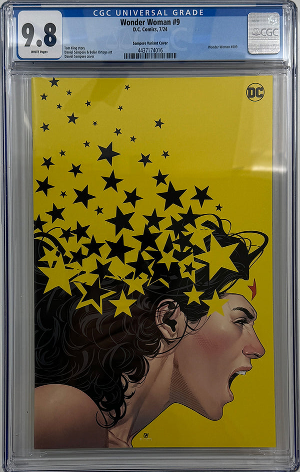 WONDER WOMAN #9 | CVR A DANIEL SAMPERE | CGC 9.8