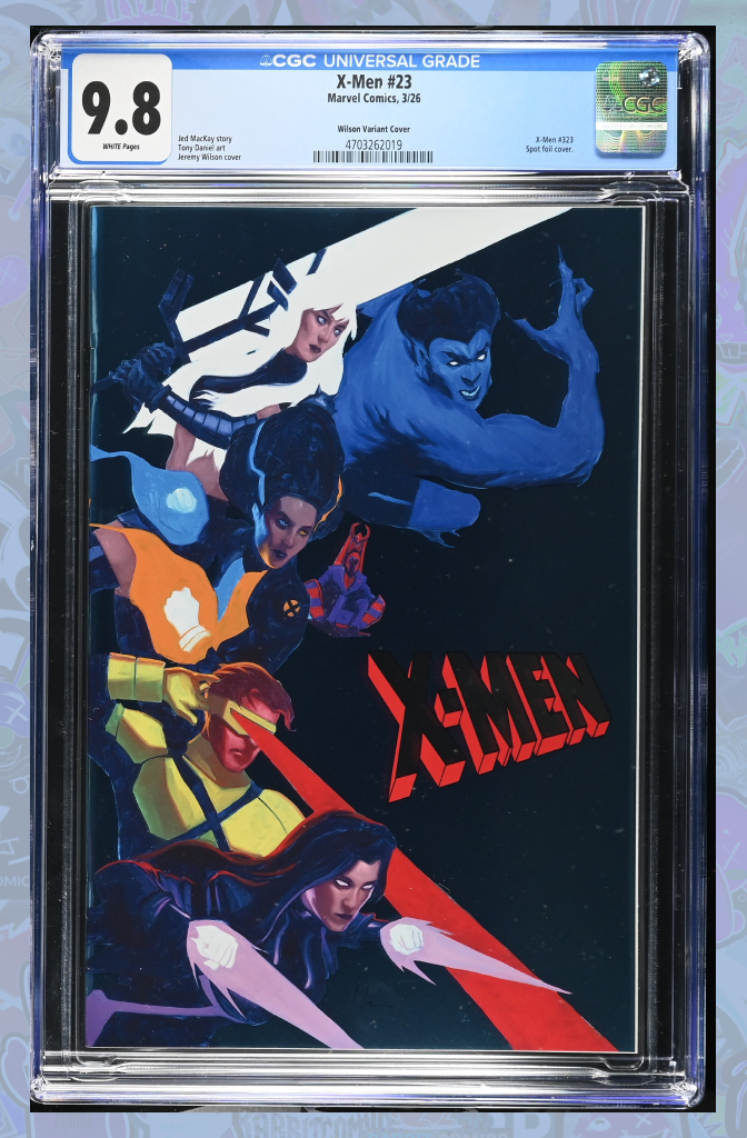 X-Men #23 Jeremy Wilson 2 Part Connecting Foil Variant | CGC 9.8