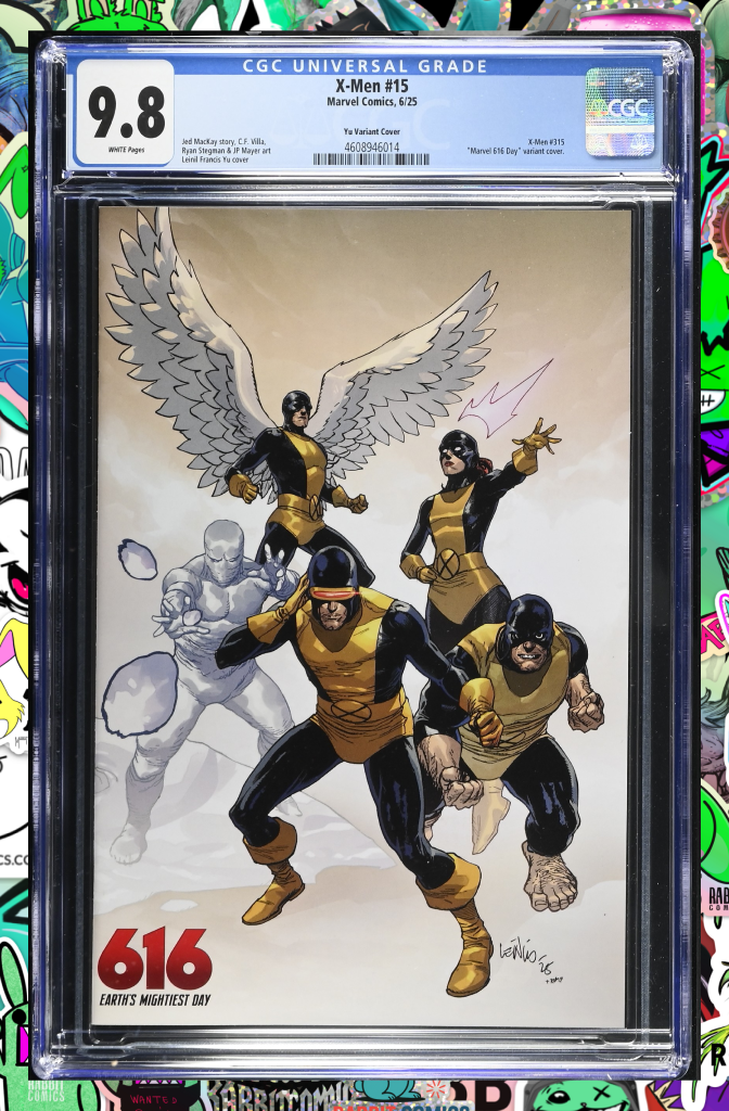 X-Men #15 | Yu Marvel 616 Day One Per Store Variant | CGC 9.8