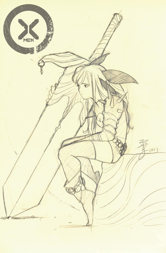 X-Men #27 | Peach Momoko Sketch Variant