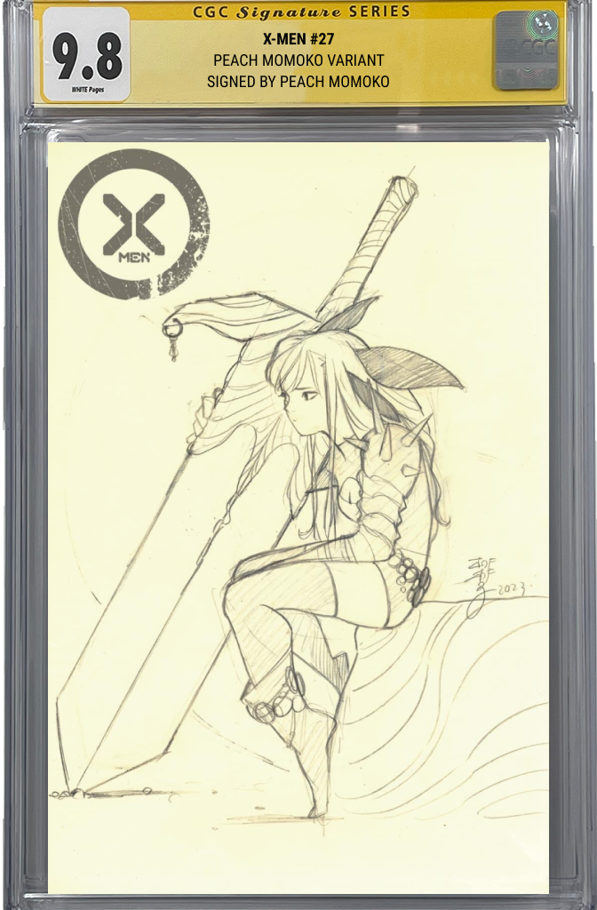 X-Men #27 | Peach Momoko Sketch Variant | CGC SS 9.8