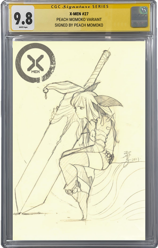 X-Men #27 | Peach Momoko Sketch Variant | CGC SS 9.8