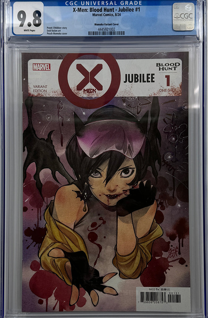 X-MEN: BLOOD HUNT - JUBILEE #1 | PEACH MOMOKO VARIANT | CGC 9.8