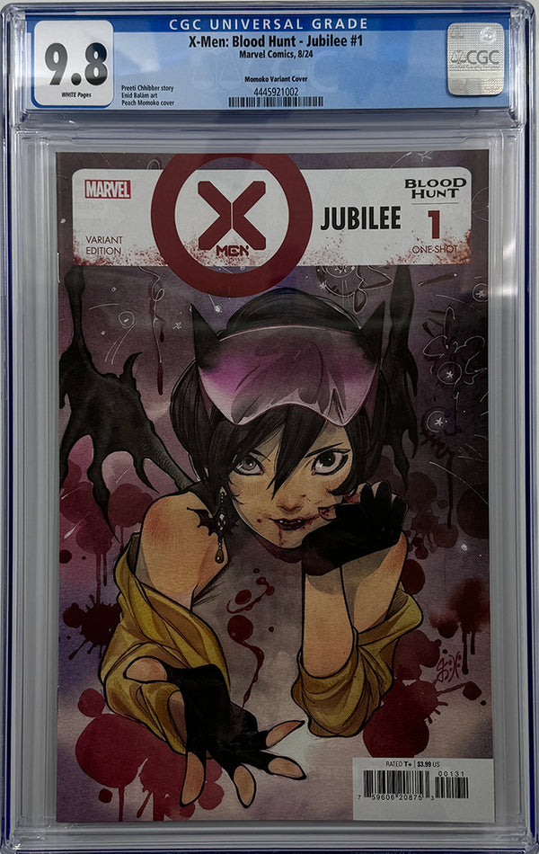 X-MEN: BLOOD HUNT - JUBILEE #1 | PEACH MOMOKO VARIANT | CGC 9.8