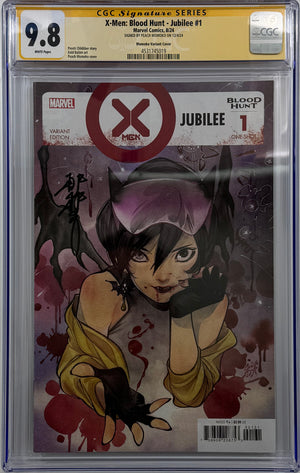 X-MEN: BLOOD HUNT - JUBILEE #1 | PEACH MOMOKO VARIANT | CGC SS 9.8
