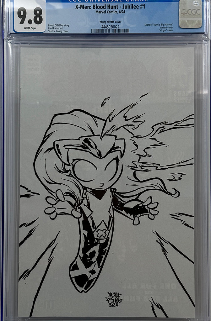 X-MEN: BLOOD HUNT - JUBILEE #1 | SKOTTIE YOUNG'S BIG MARVEL 1:50 RATIO VARIANT | CGC 9.8