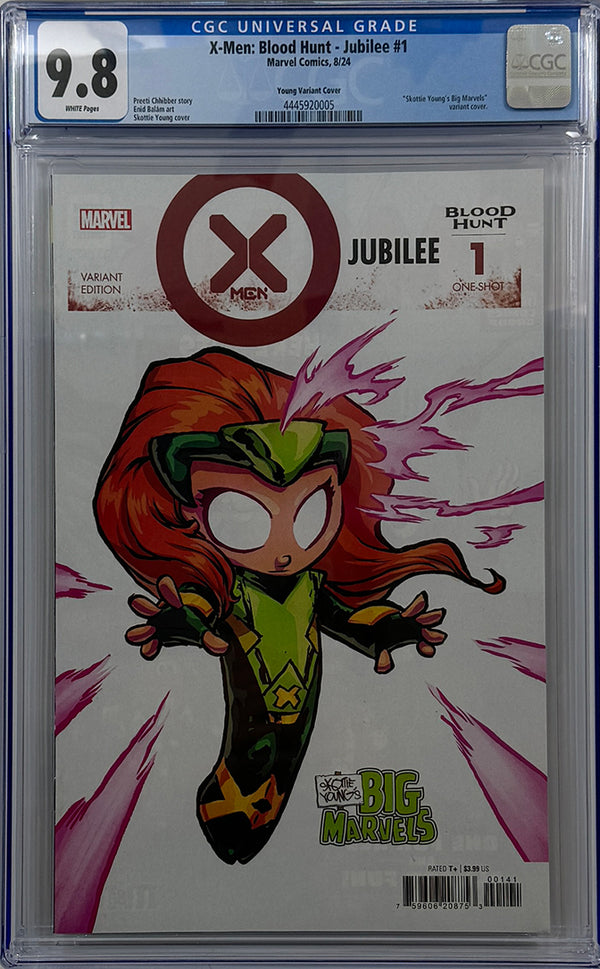 X-MEN: BLOOD HUNT - JUBILEE #1 | SKOTTIE YOUNG'S BIG MARVEL VARIANT | CGC 9.8