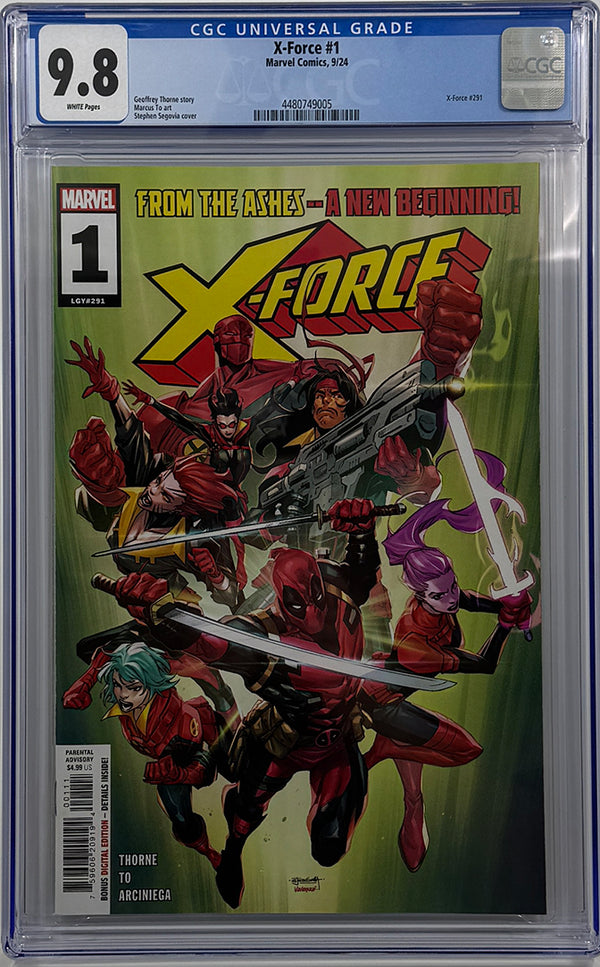 X-FORCE #1 | MAIN COVER | CGC 9.8