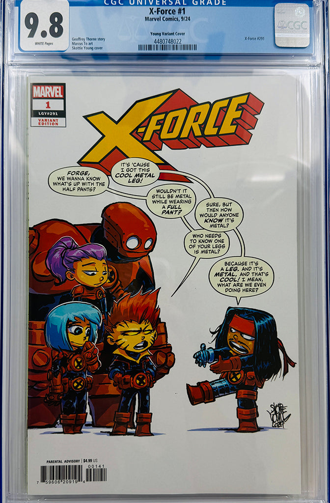 X-FORCE #1 | SKOTTIE YOUNG VARIANT | CGC 9.8