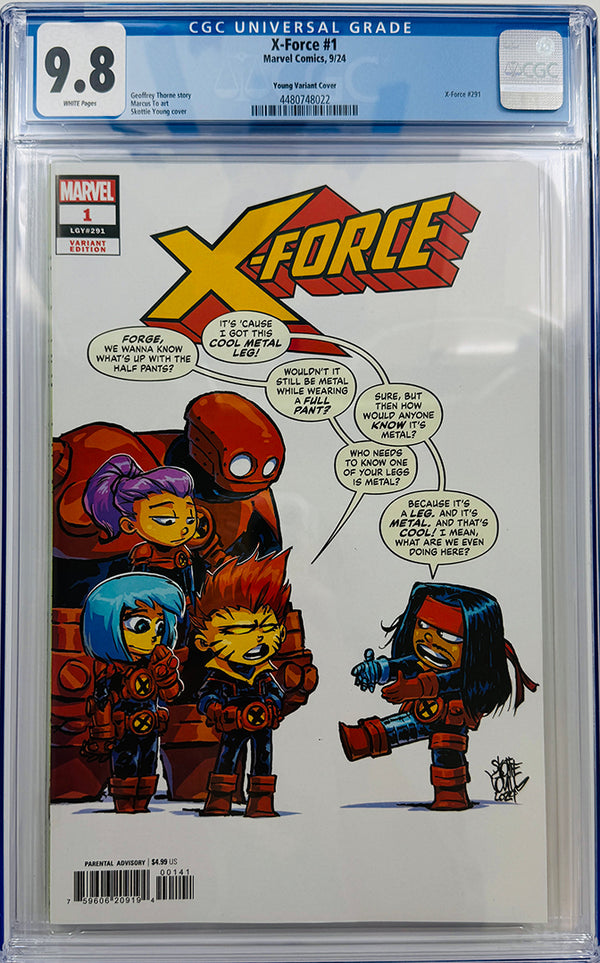 X-FORCE #1 | SKOTTIE YOUNG VARIANT | CGC 9.8