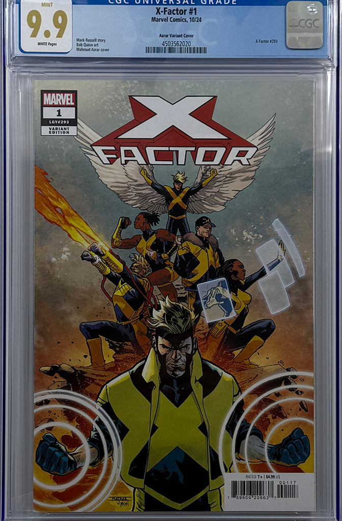 X-FACTOR #1 | MAHMUD ASRAR 1:25 RATIO VARIANT | CGC 9.9