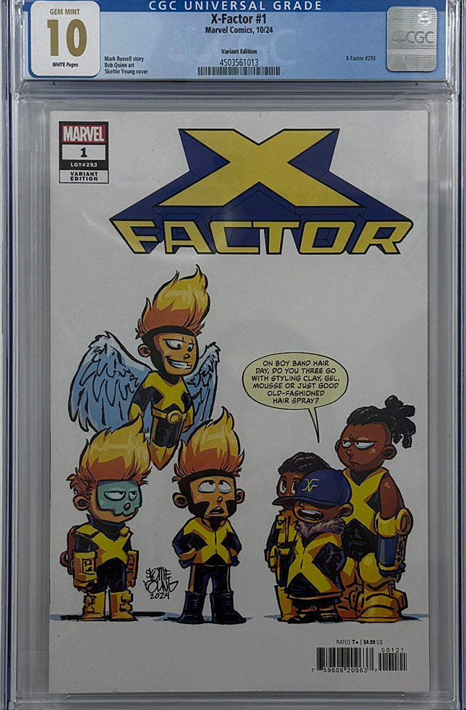 X-FACTOR #1 | SKOTTIE YOUNG VARIANT | CGC 10