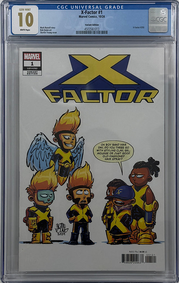 X-FACTOR #1 | SKOTTIE YOUNG VARIANT | CGC 10