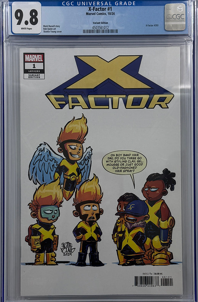 X-FACTOR #1 | SKOTTIE YOUNG VARIANT | CGC 9.8