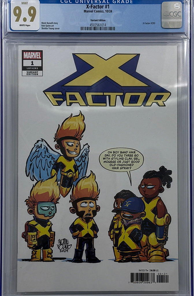 X-FACTOR #1 | SKOTTIE YOUNG VARIANT | CGC 9.9