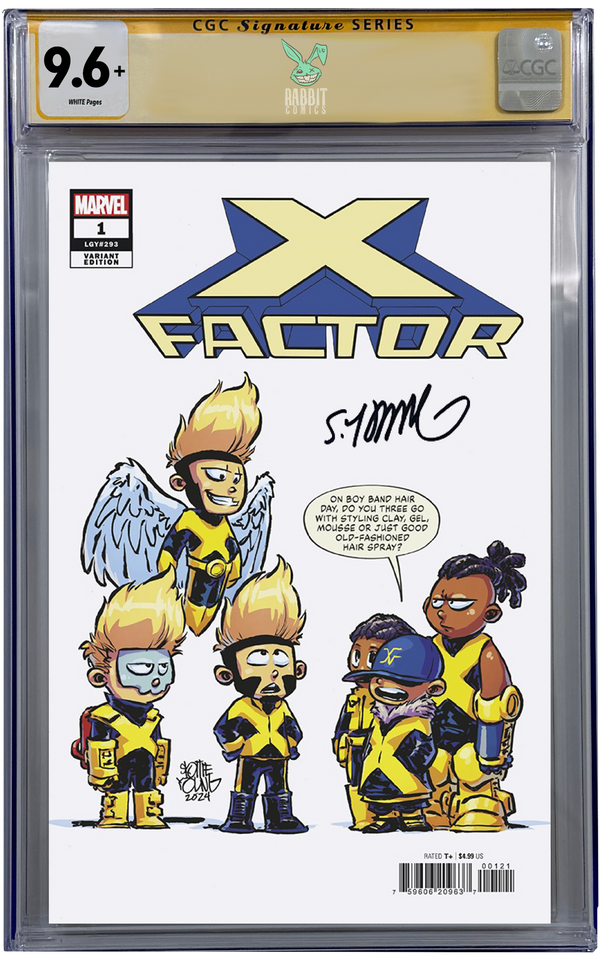 X-FACTOR #1 | SKOTTIE YOUNG VARIANT | CGC SS 9.6+ | PREORDER