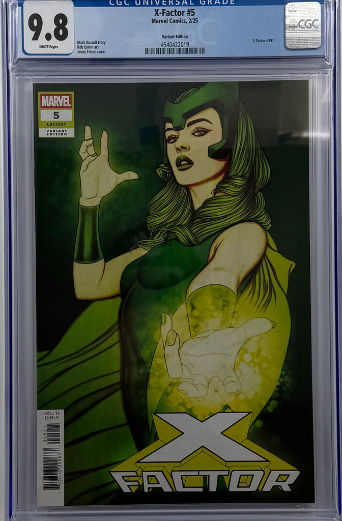 X-FACTOR #5 | JENNY FRISON VARIANT | CGC 9.8