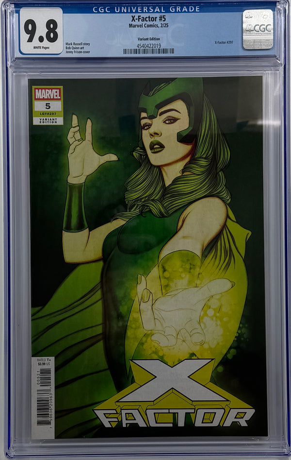 X-FACTOR #5 | JENNY FRISON VARIANT | CGC 9.8