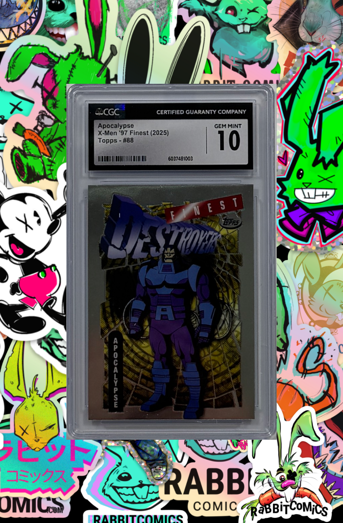 X-MEN 97 FINEST (2025) APOCALYPSE | TOPPS 88 | CGC 10