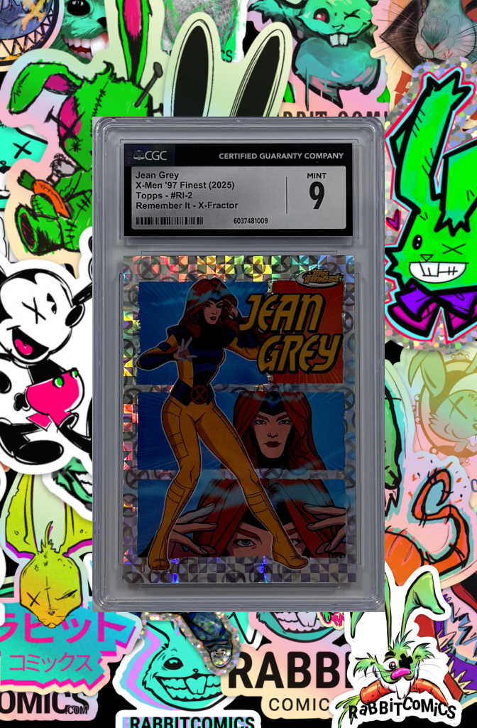 X-MEN 97 FINEST (2025) JEAN GREY | TOPPS RI-2 #1/97 | CGC MINT 9
