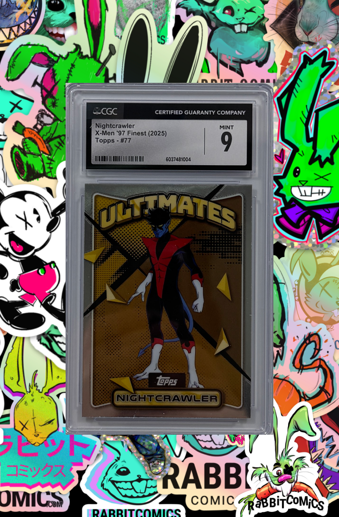 X-MEN 97 FINEST (2025) NIGHTCRAWLER | TOPPS 77 | CGC MINT 9