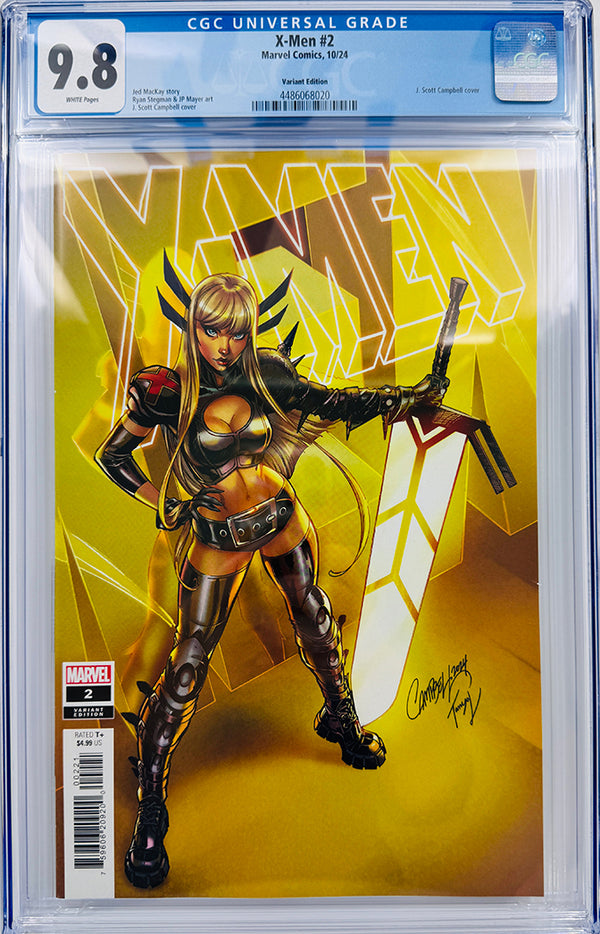 X-MEN #2 | J. SCOTT CAMPBELL MAGIK VARIANT | CGC 9.8