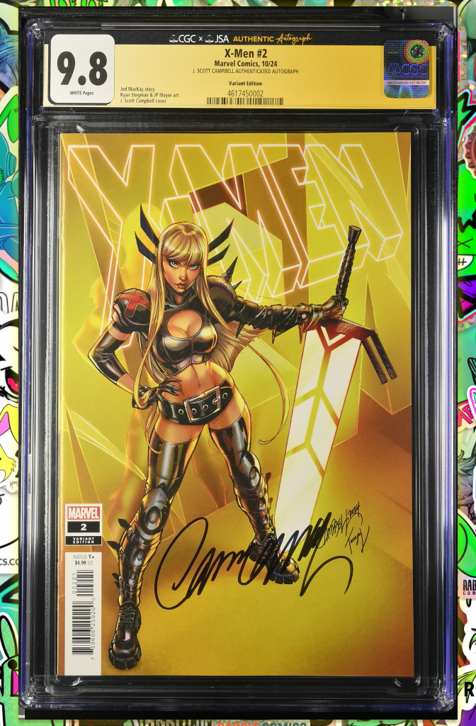 X-MEN #2 | MAGIK VARIANT | SIGNED BY J. SCOTT CAMPBELL | CGC SS 9.8 (JSA)