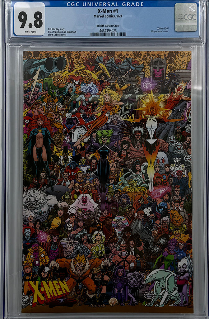 X-MEN #1 | Scott Koblish Wraparound Cover | CGC 9.8