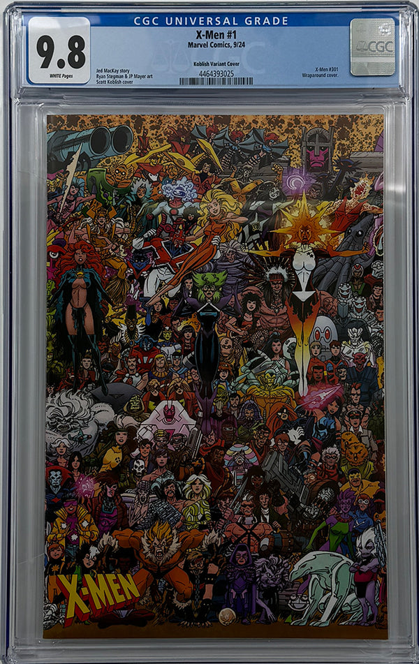 X-MEN #1 | Scott Koblish Wraparound Cover | CGC 9.8