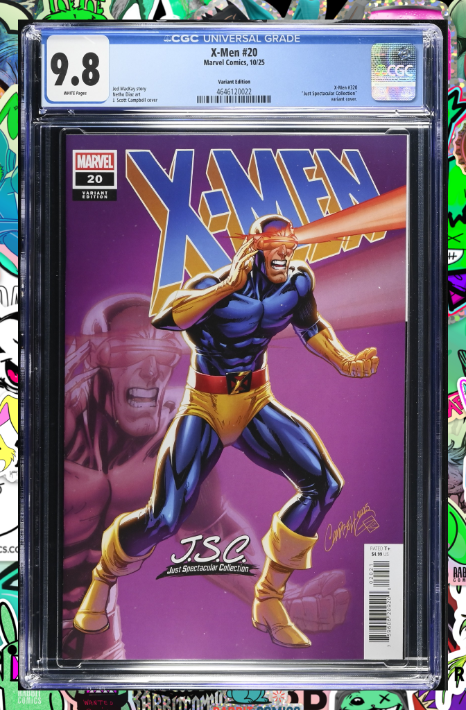 X-Men #20 J. Scott Campbell Just Spectacular Collection Variant | CGC 9.8