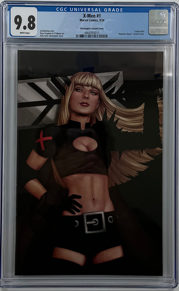 X-MEN #1 | JOHN TYLER CHRISTOPHER VIRGIN NEGATIVE SPACE VARIANT | CGC 9.8