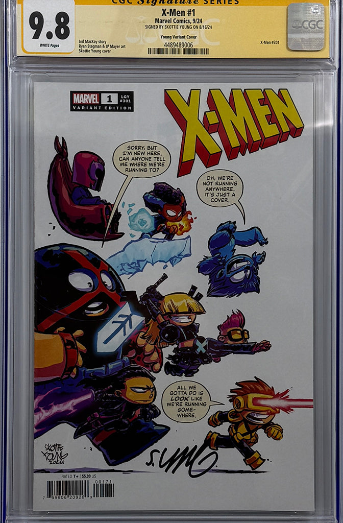 X-Men #1  | Young Variant | Signed by Skottie Young | CGC SS 9.8