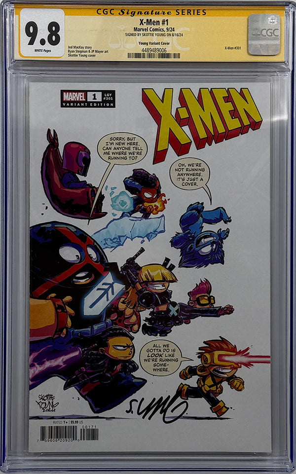 X-Men #1  | Young Variant | Signed by Skottie Young | CGC SS 9.8