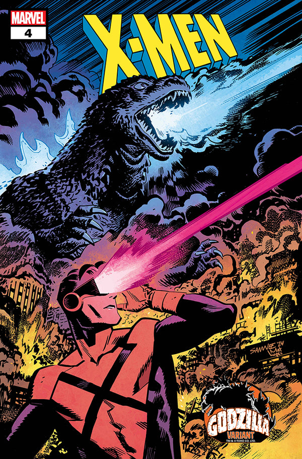 X-MEN #4 | CHRIS SAMNEE GODZILLA VARIANT