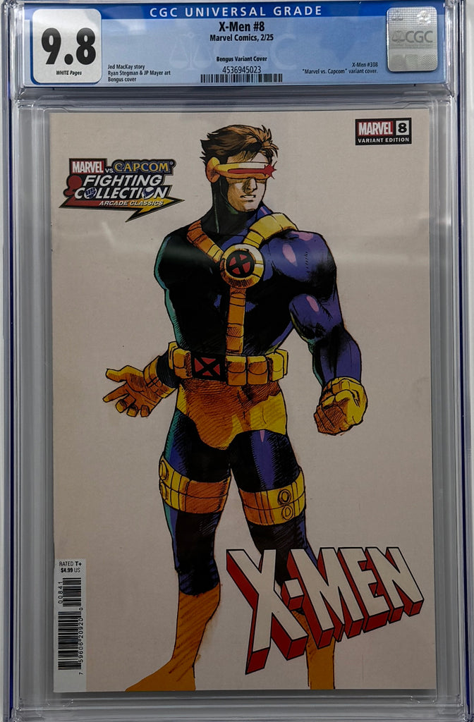 X-MEN #8 | BENGUS MARVEL VS CAPCOM VARIANT | CGC 9.8