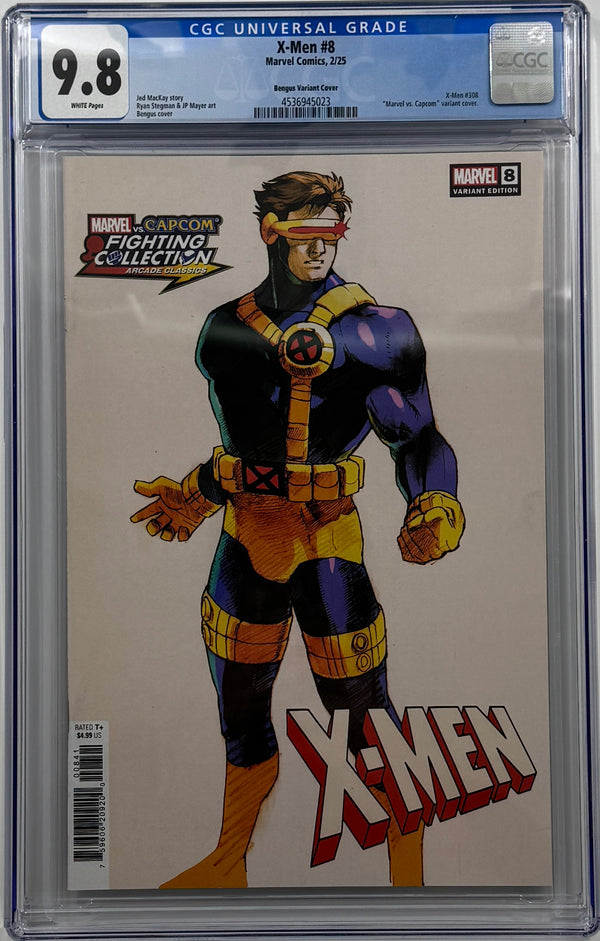 X-MEN #8 | BENGUS MARVEL VS CAPCOM VARIANT | CGC 9.8