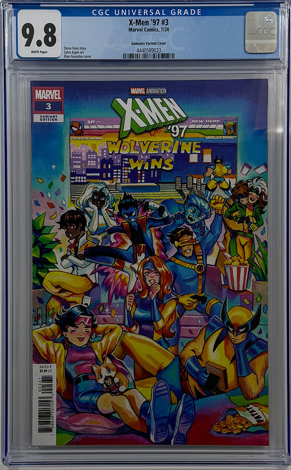 X-MEN '97 #3 | RIAN GONZALES VARIANT | CGC 9.8