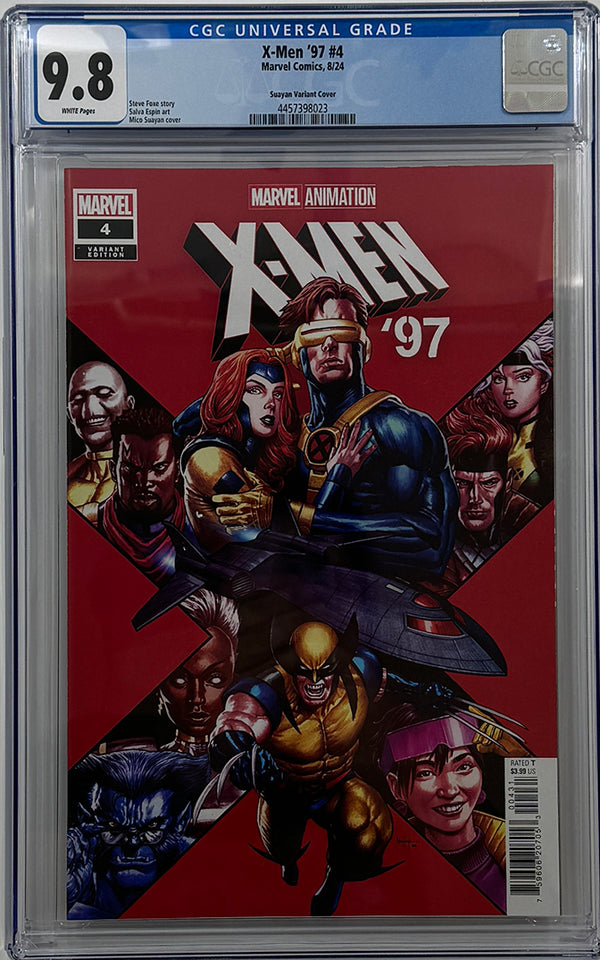 X-MEN '97 #4 | MICO SUAYAN VARIANT | CGC 9.8