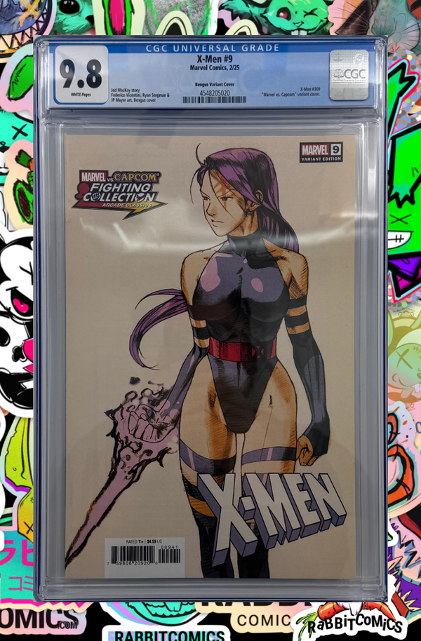 X-MEN #9 | BENGUS MARVEL VS CAPCOM VARIANT | CGC 9.8